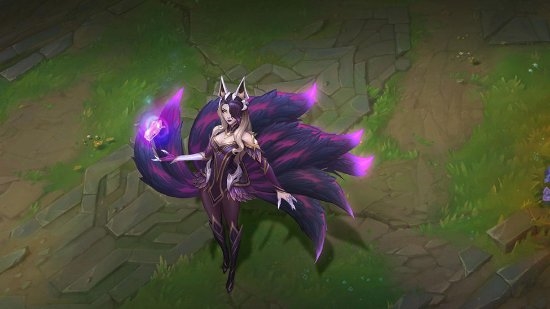 《英雄联盟》九尾的狐狸“阿里”迎来了它的艺术新生。