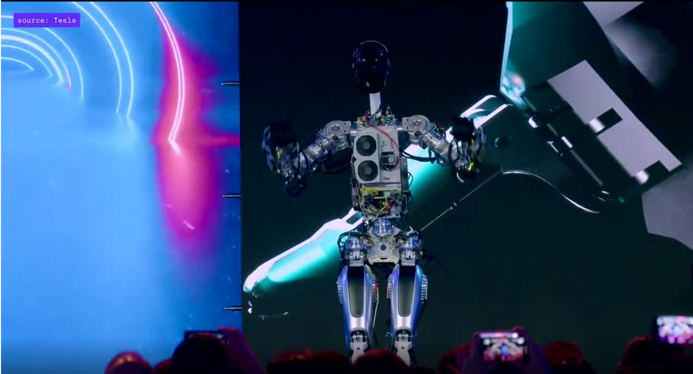 要承认特斯拉人形机器人的功能还不完善，还有很长的路要走。