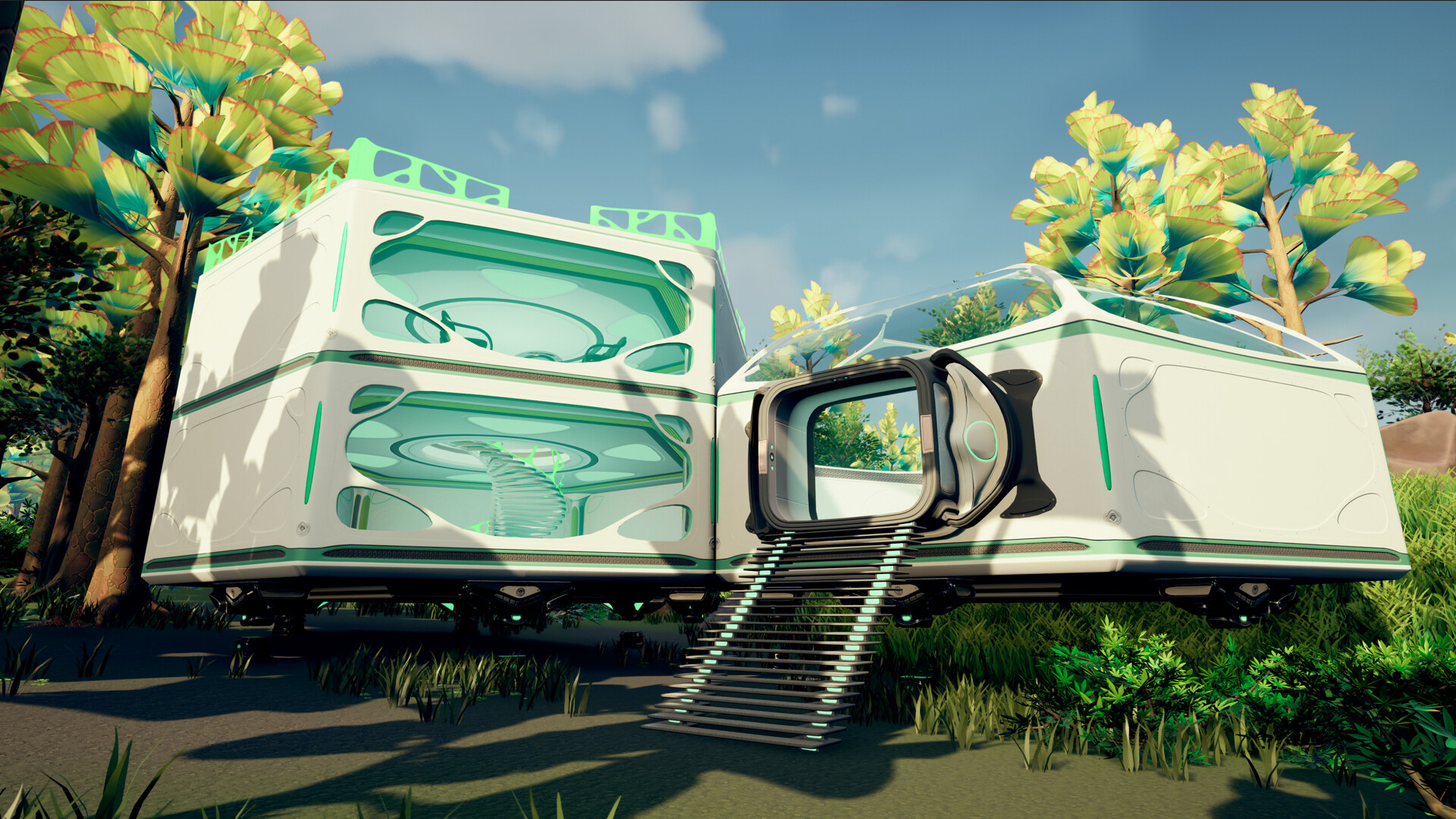 探索外星世界科幻生存沙盒游戏《蜂巢》预告片公布