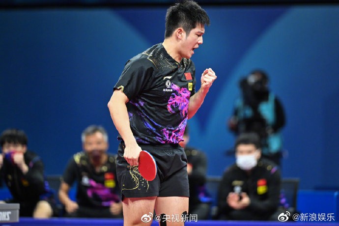 中国世乒赛男团3:0击败德国队实现十连冠。