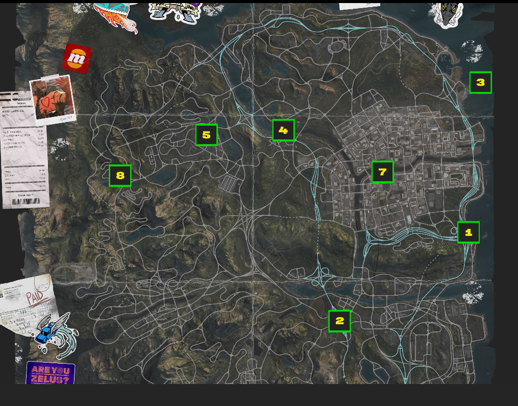 《极品飞车22》世界地图曝光20款新车首发。