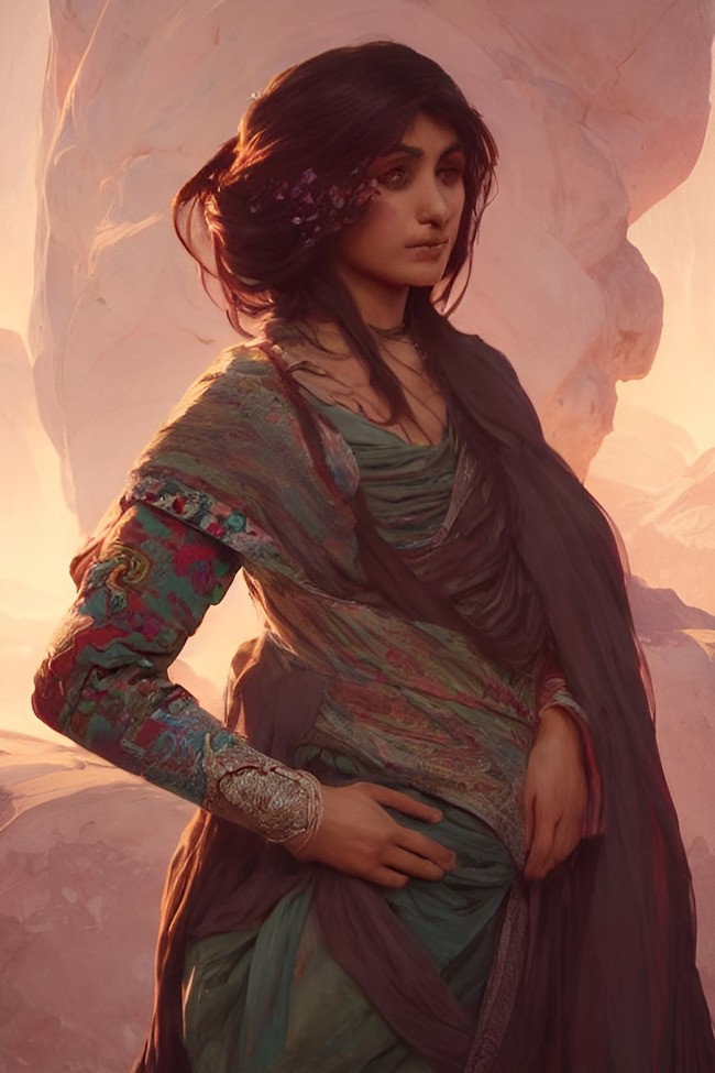 画的都是只看脸的各国女性，太神奇了！