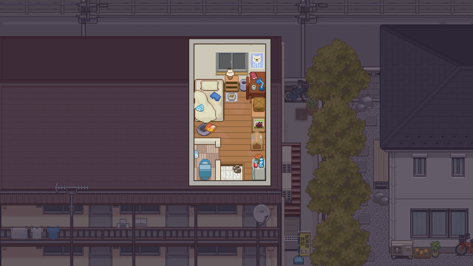 治愈游戏《猫次郎》线上Steam页面将于11月1日发售。