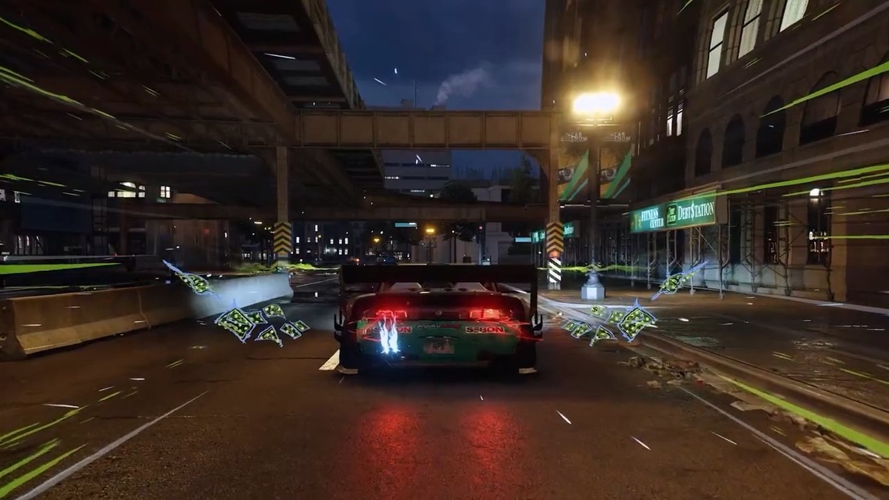 《极品飞车：不羁》新真机demo可定制风格特效