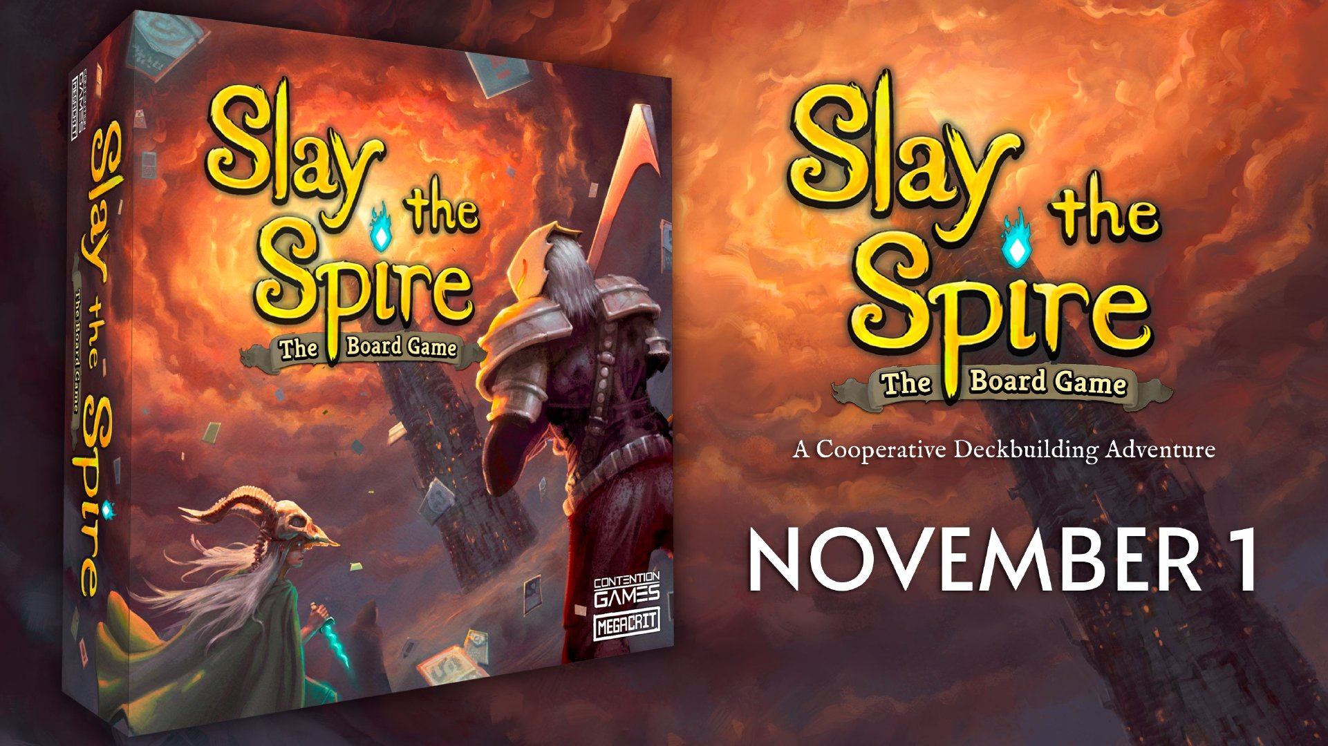 《杀戮尖塔》实体桌游将于11月1日在KS平台开始众筹。