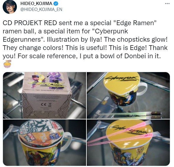 孙动画《赛博浪客》周边赛博方便面碗梁筷子