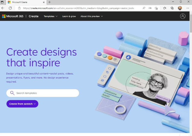 微软开通新网站《Microsoft Create》促进个人设计创作