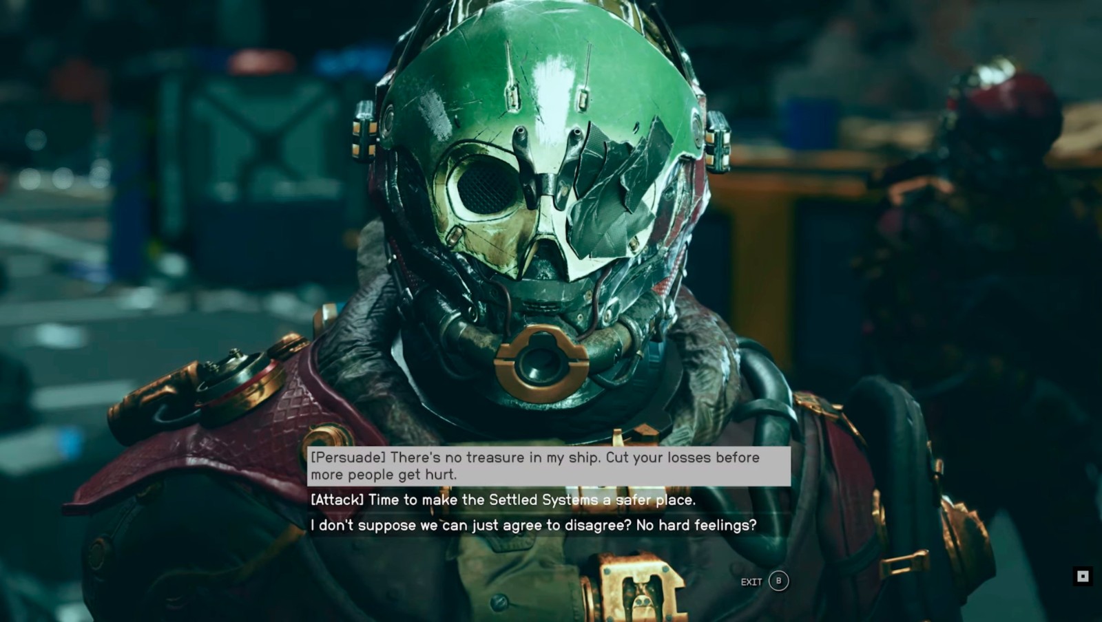 《星空》会有经典的贝塞斯达式对话选项。