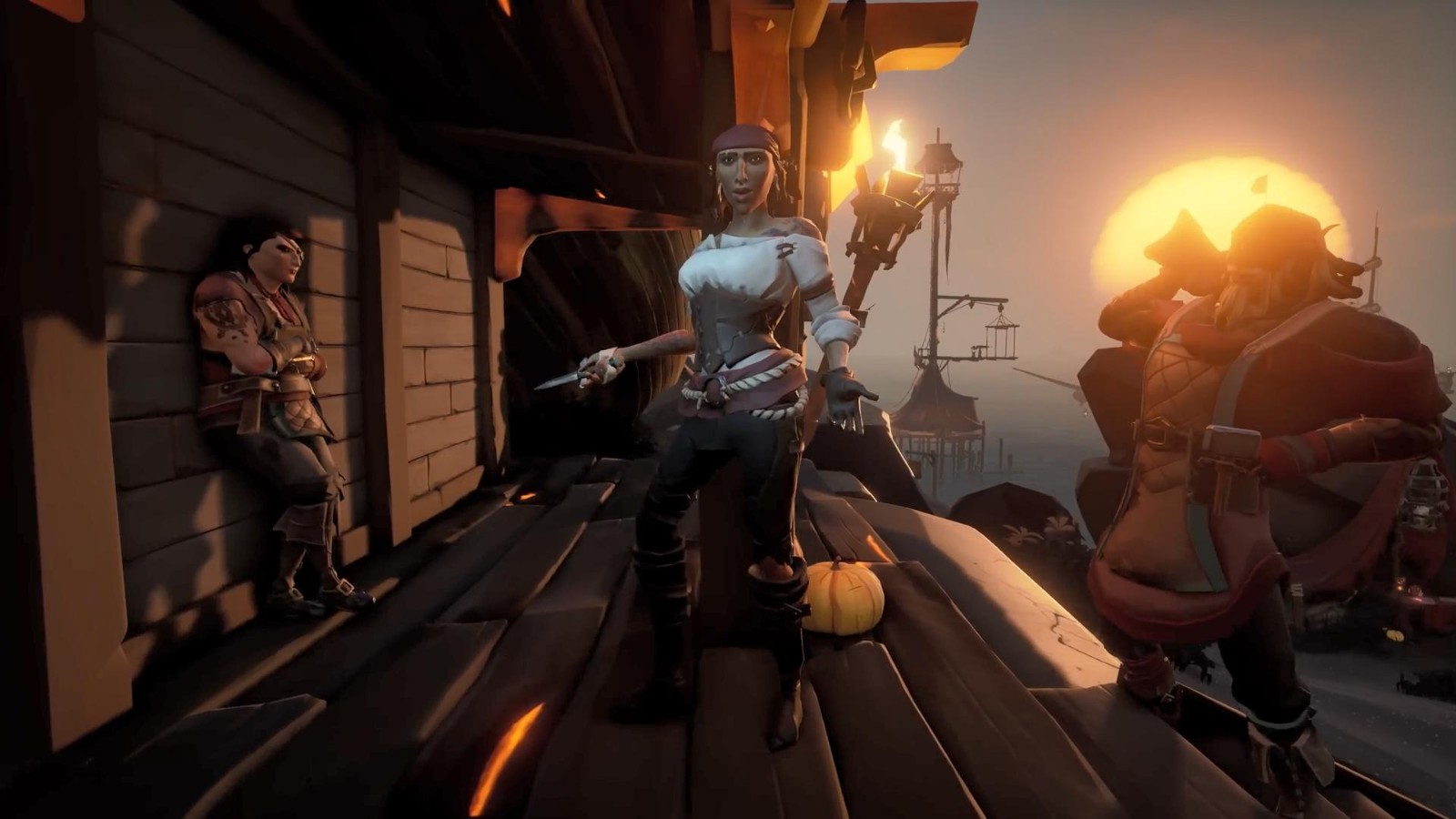 《盗贼之海》新冒险《火焰先锋》上线至10月27日。