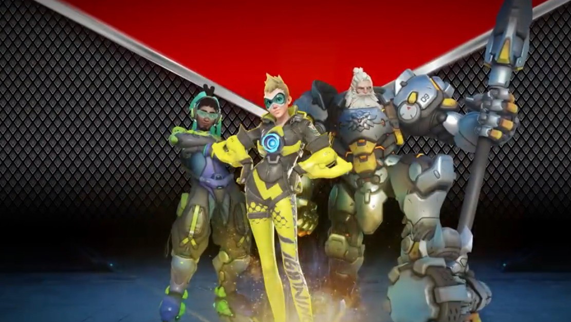 《守望先锋：归来》用麦当劳打开获得示踪皮肤。