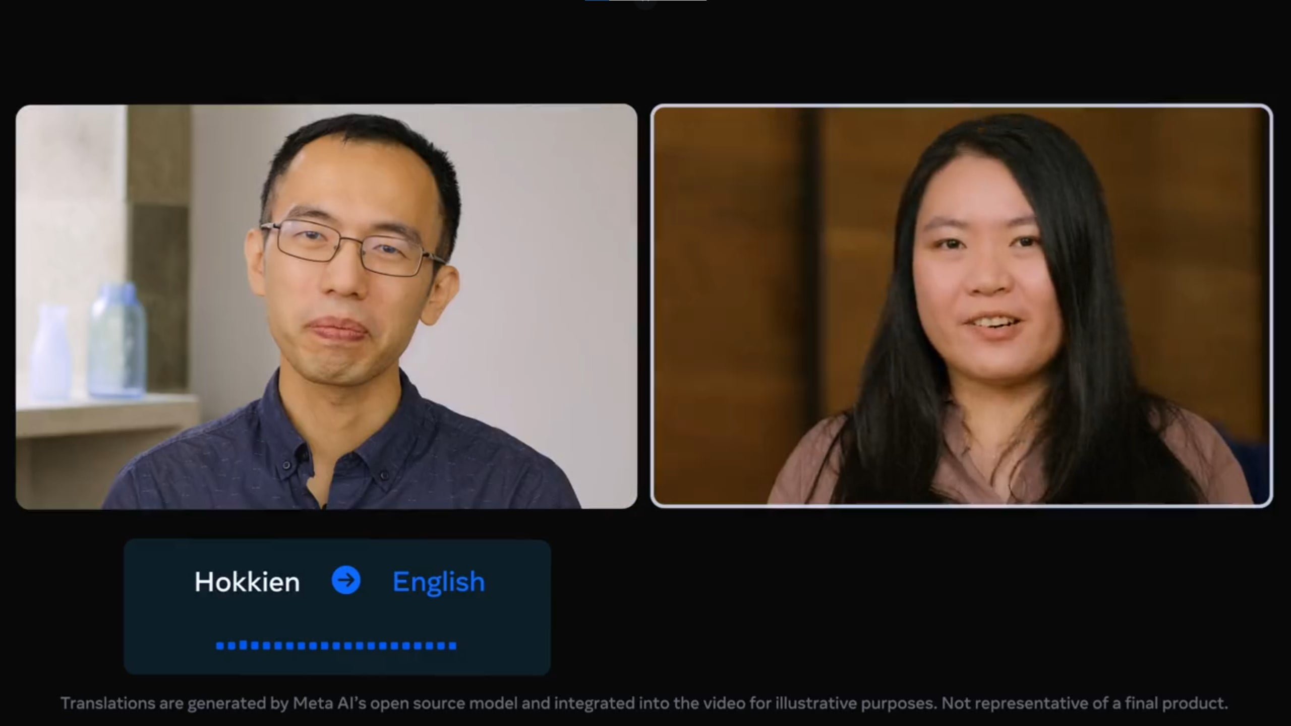 Meta开发了一个没有单词的AI翻译系统。