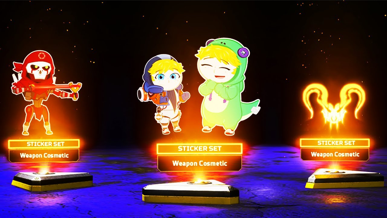 《Apex英雄》第15季增加了一种新型的外饰:贴纸。