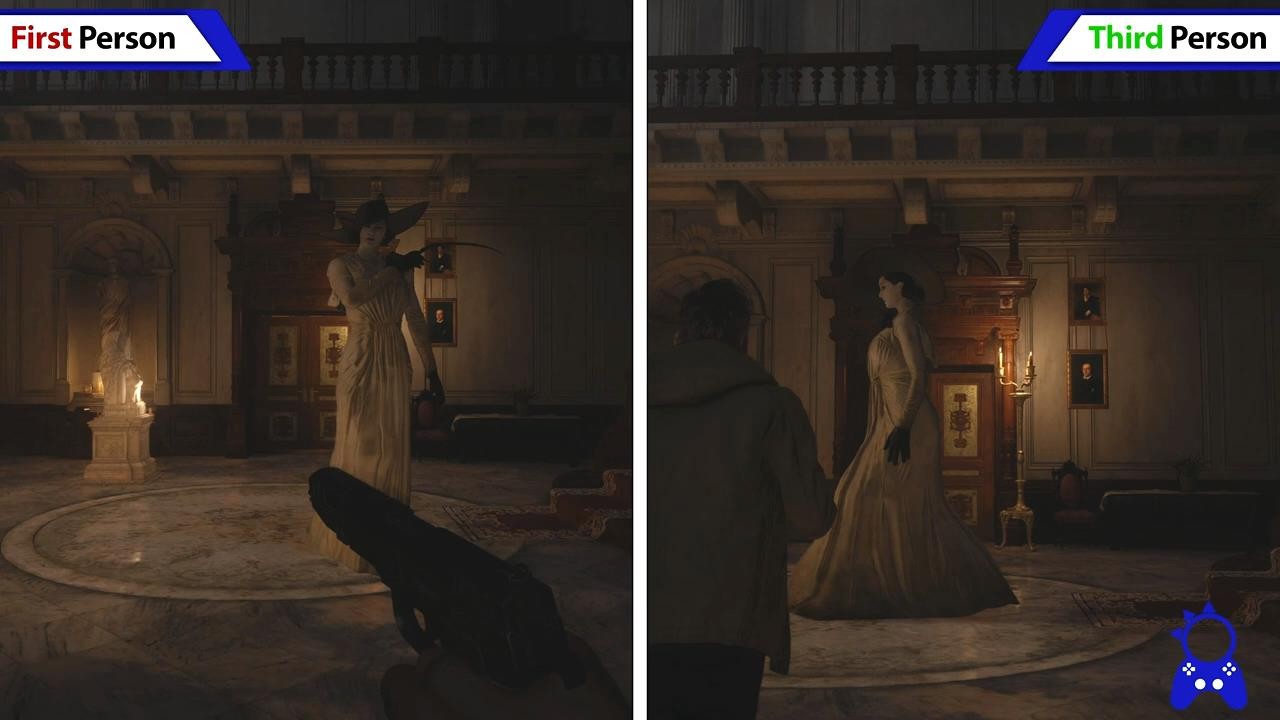 《生化危机8》第一、第三人称模式比视频小姐更恐怖。