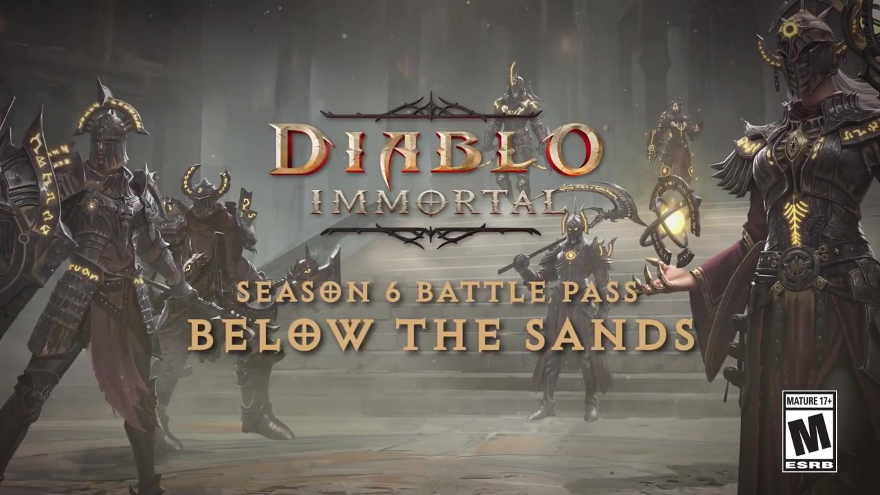 《暗黑不朽》第六季公布新装备等新内容。