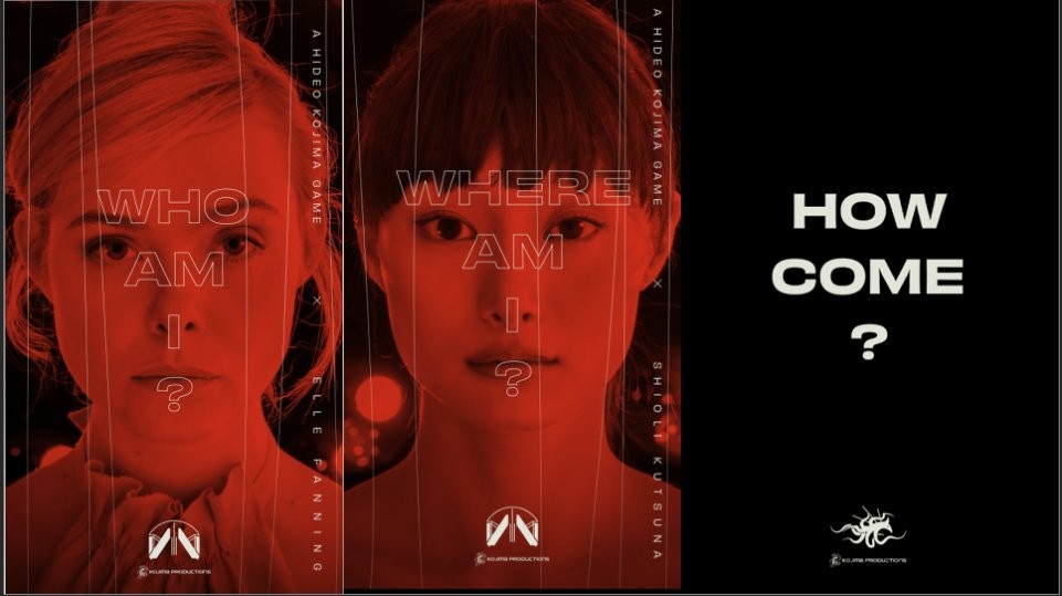 小岛秀夫晒出更多幕后照片。新女性“娜·诗织”充满活力。