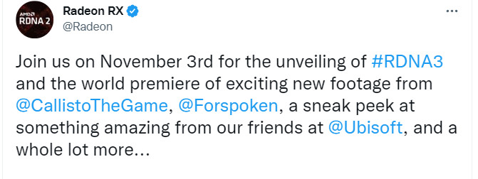 《木卫四协议》《魔咒之地》将是AMD7900系列显卡的优化。