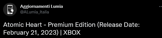 《原子之心》在微软商店后台准备中再次确认将于2月发售。