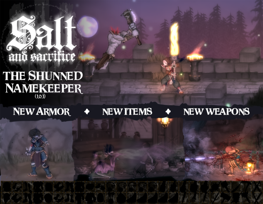 《盐与献祭》全平台引入新更新、新角色、新装备。