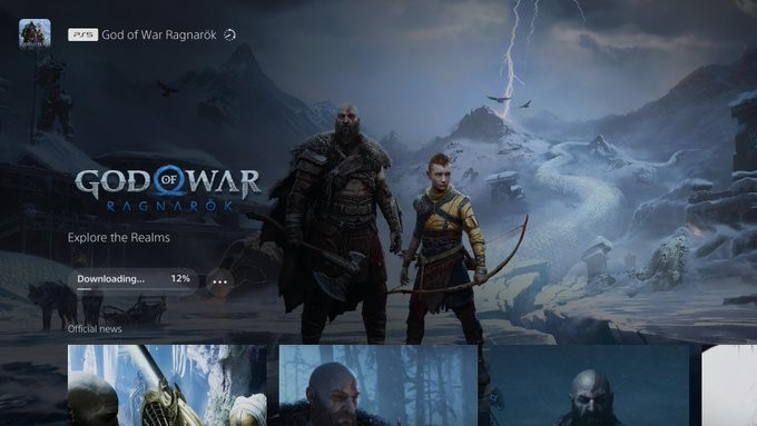 《战神：诸神黄昏》预装数字版时PS5版容量为84GB。