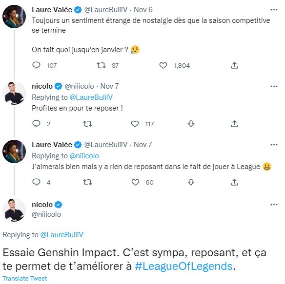 梗拳官方CEO建议你玩《原神》提高LOL水平。