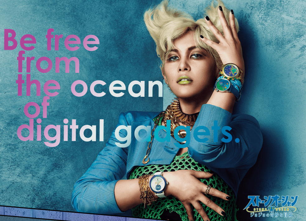 索尼推送《JOJO》联动新款阿文3主题手表做工精良，设计出众。