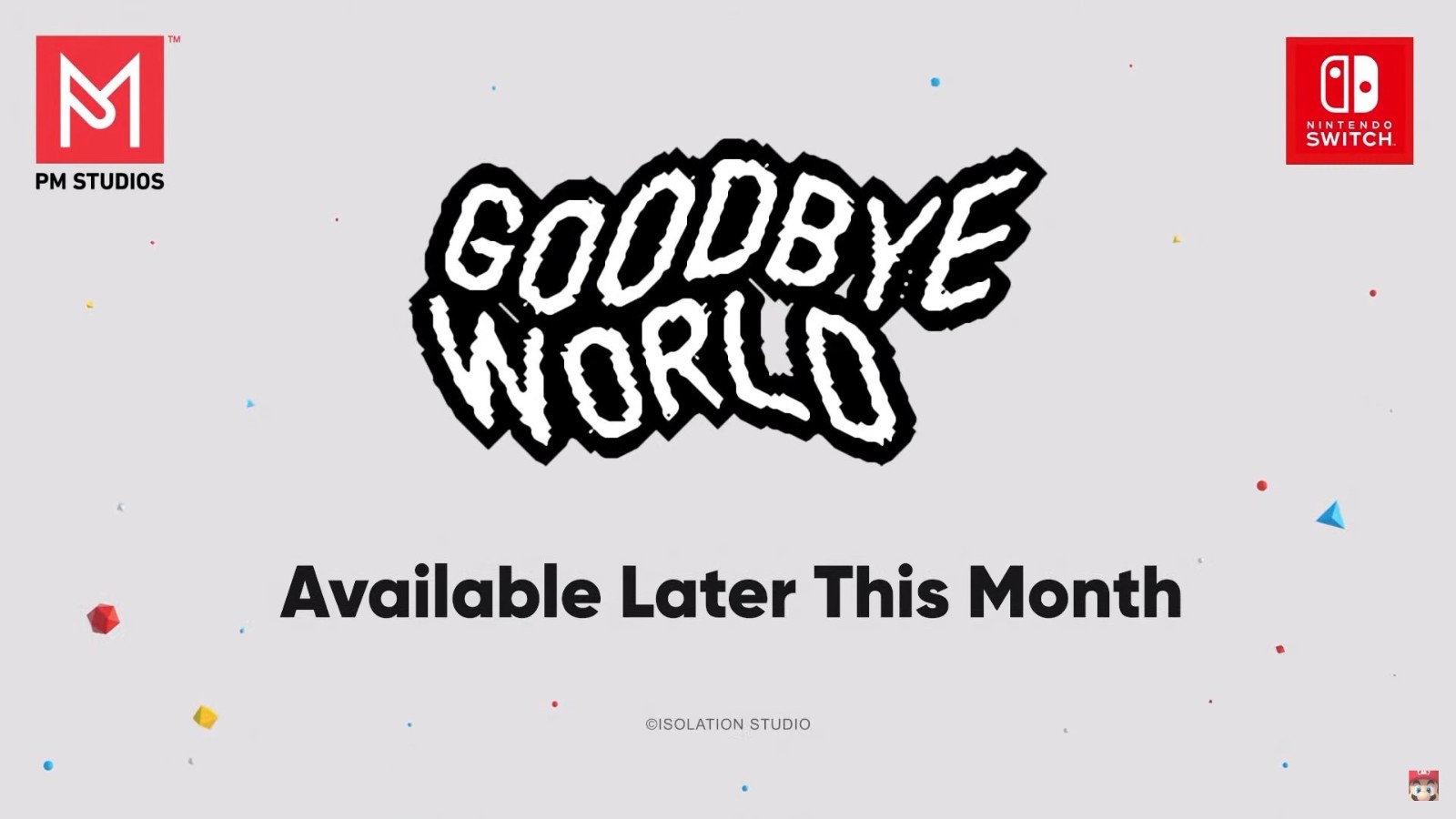 打工姐妹开发游戏《GOODBYE WORLD》本月可用。