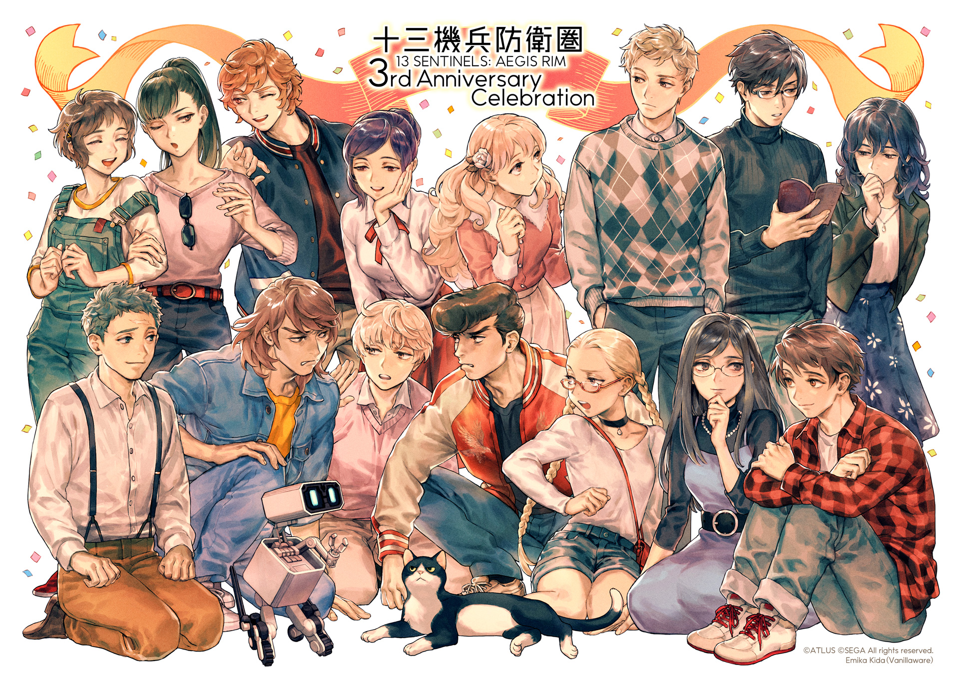 《十三机兵防卫圈》三周年贺图公众纪念节目11月28日播出。