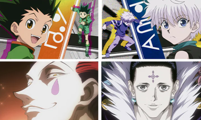 《全职猎人》主题联动精致珠宝四大角色风格各异。