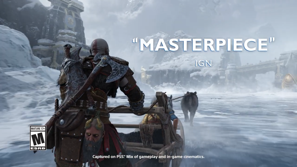 口碑好！《战神 诸神黄昏》媒体好评宣传片公开。