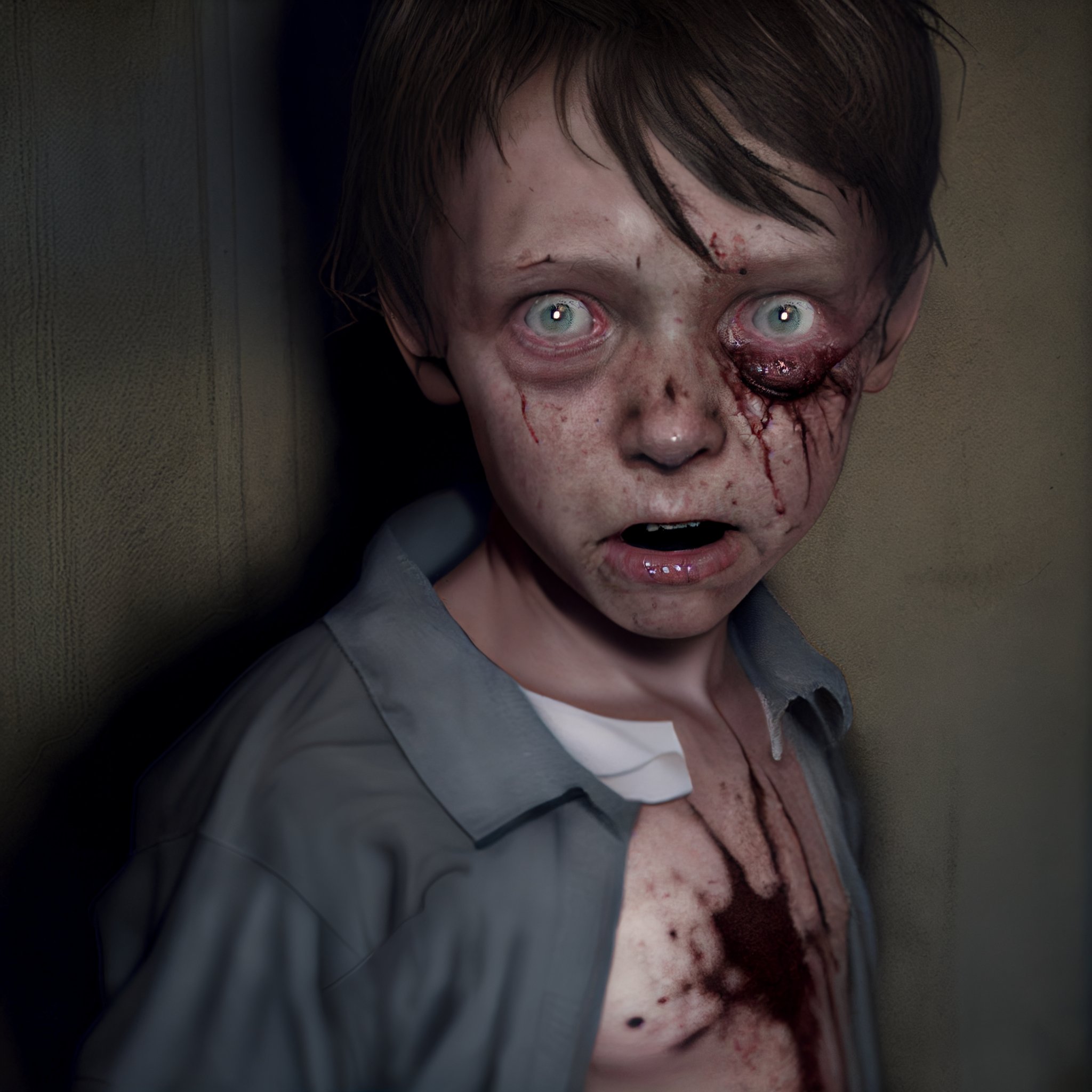 《灵媒》前开发者公布新游戏美术，新恐怖游戏正在制作中。