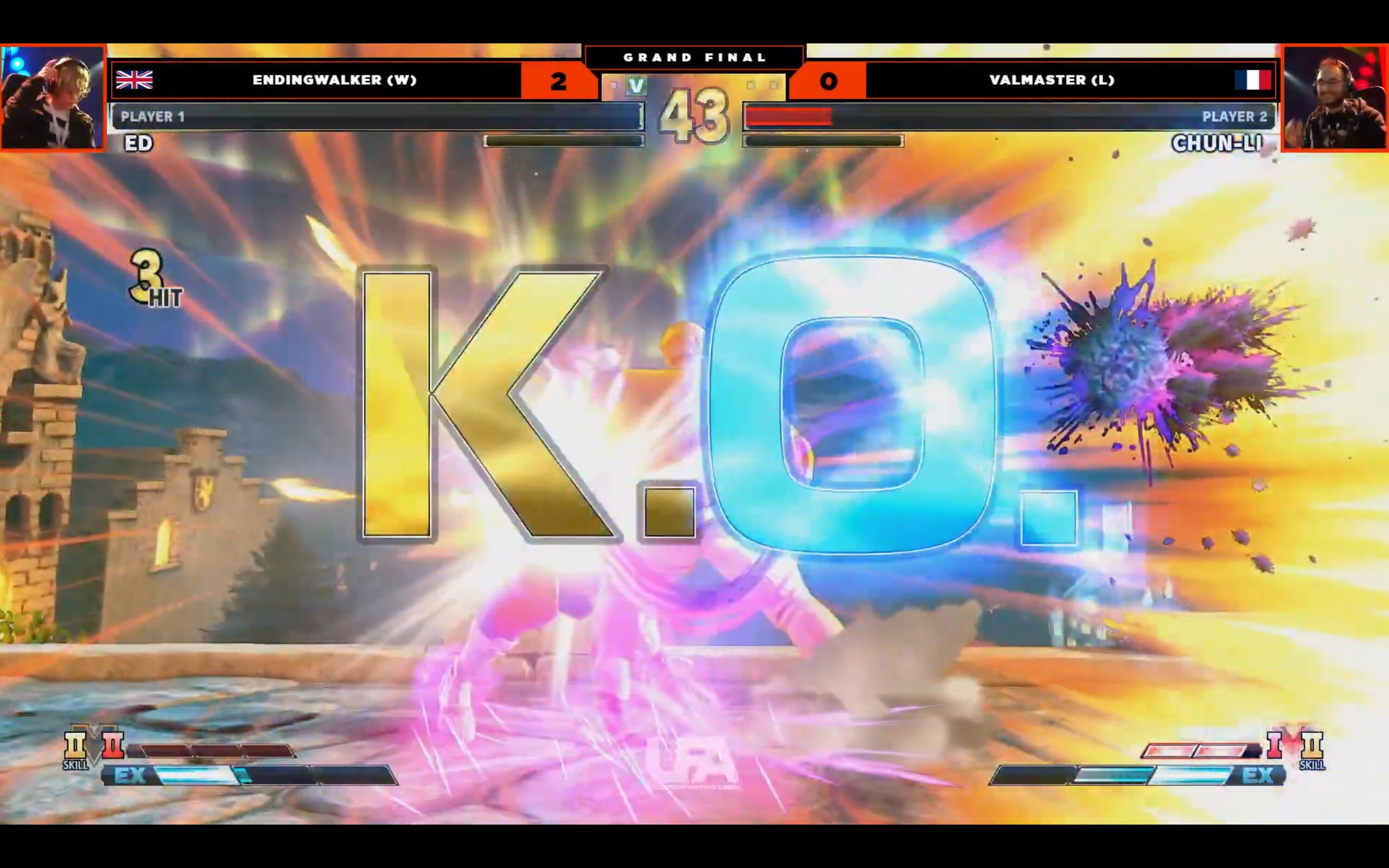 标准的社交恐惧《街头霸王5》比赛冠军赢了就直接走人。