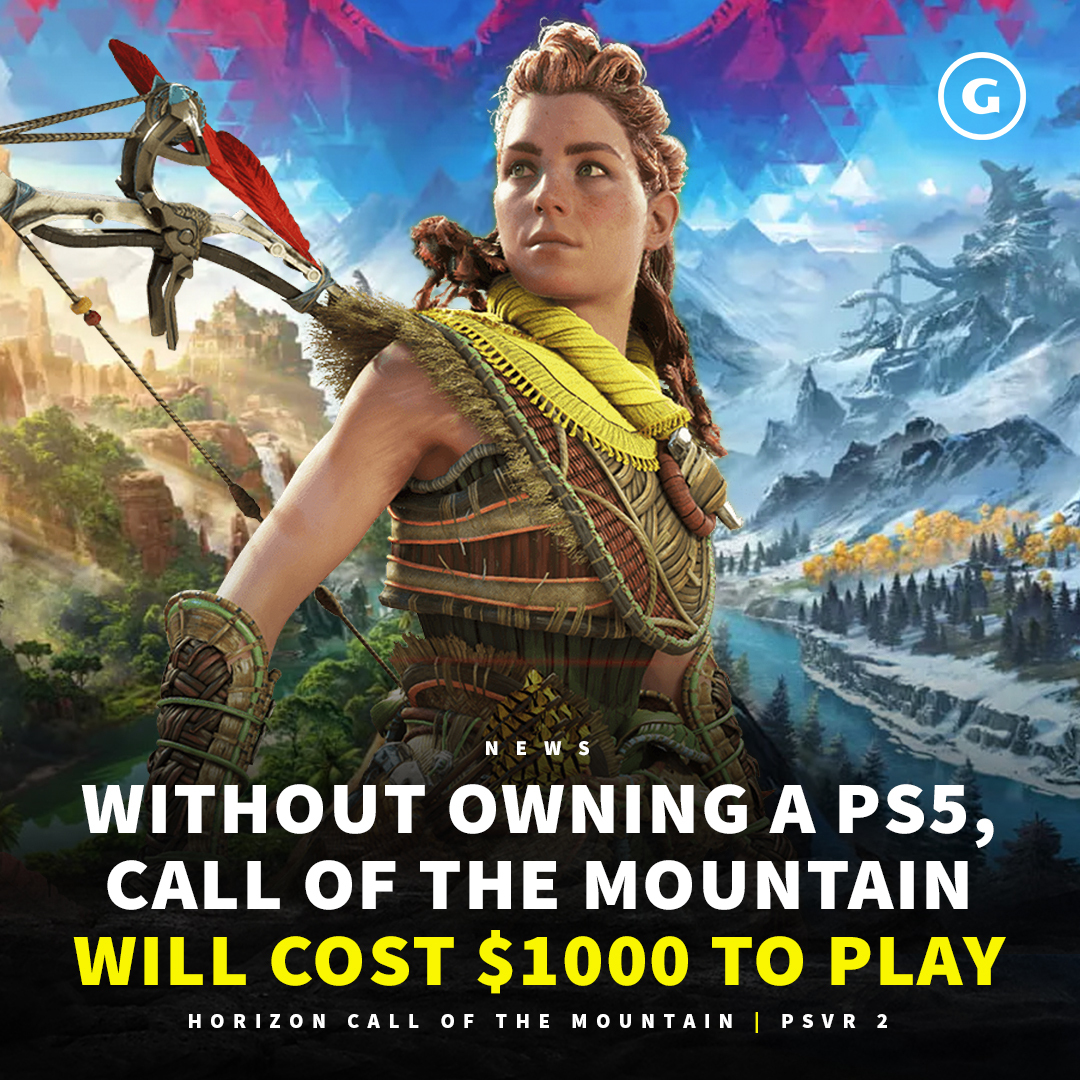 如果你想玩《地平线：山之呼唤》，你必须至少投入1000美元。