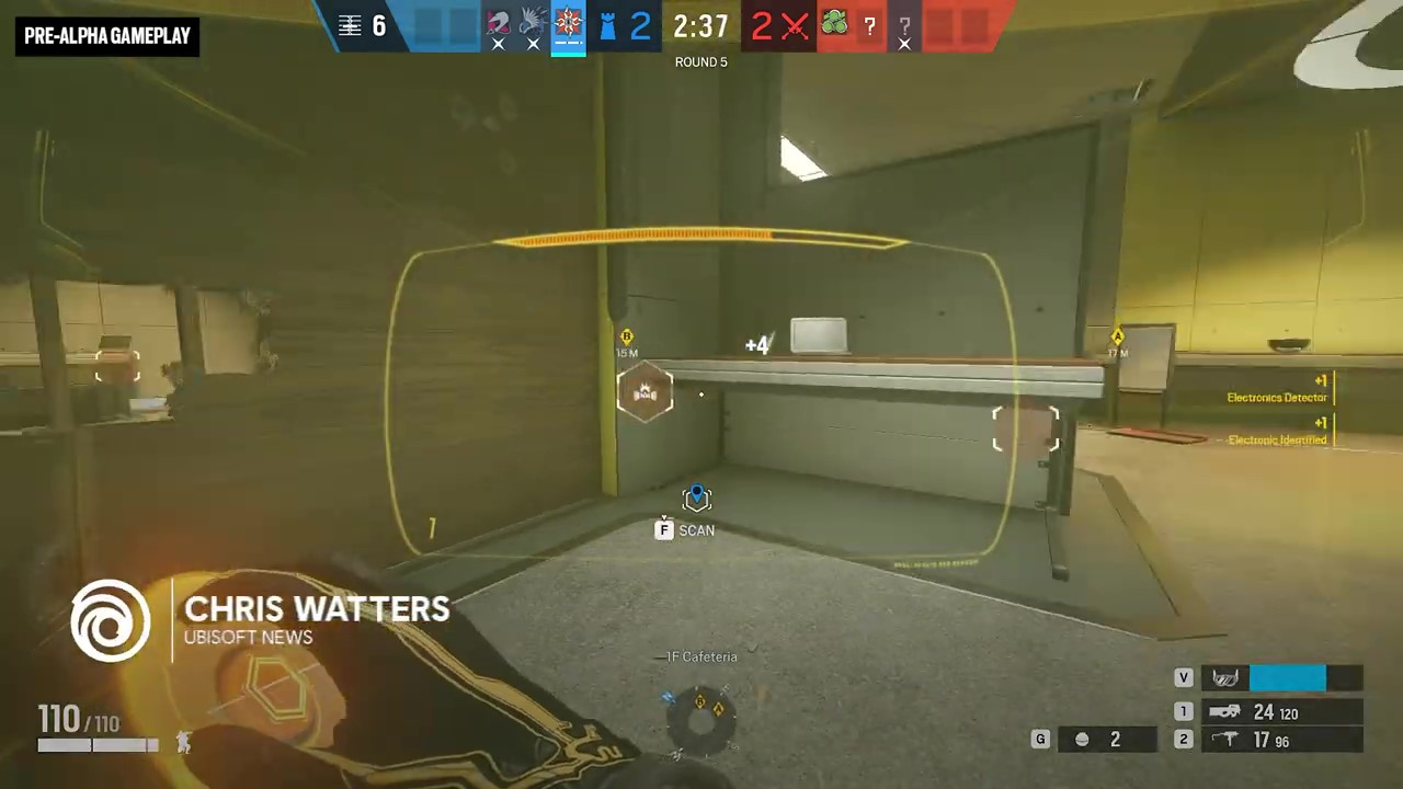 《彩虹六号：围攻》新代理演示将于12月6日上线。