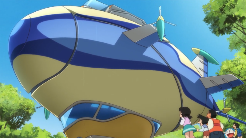 动画《哆啦A梦：大雄与天空的理想乡》新公告开启。