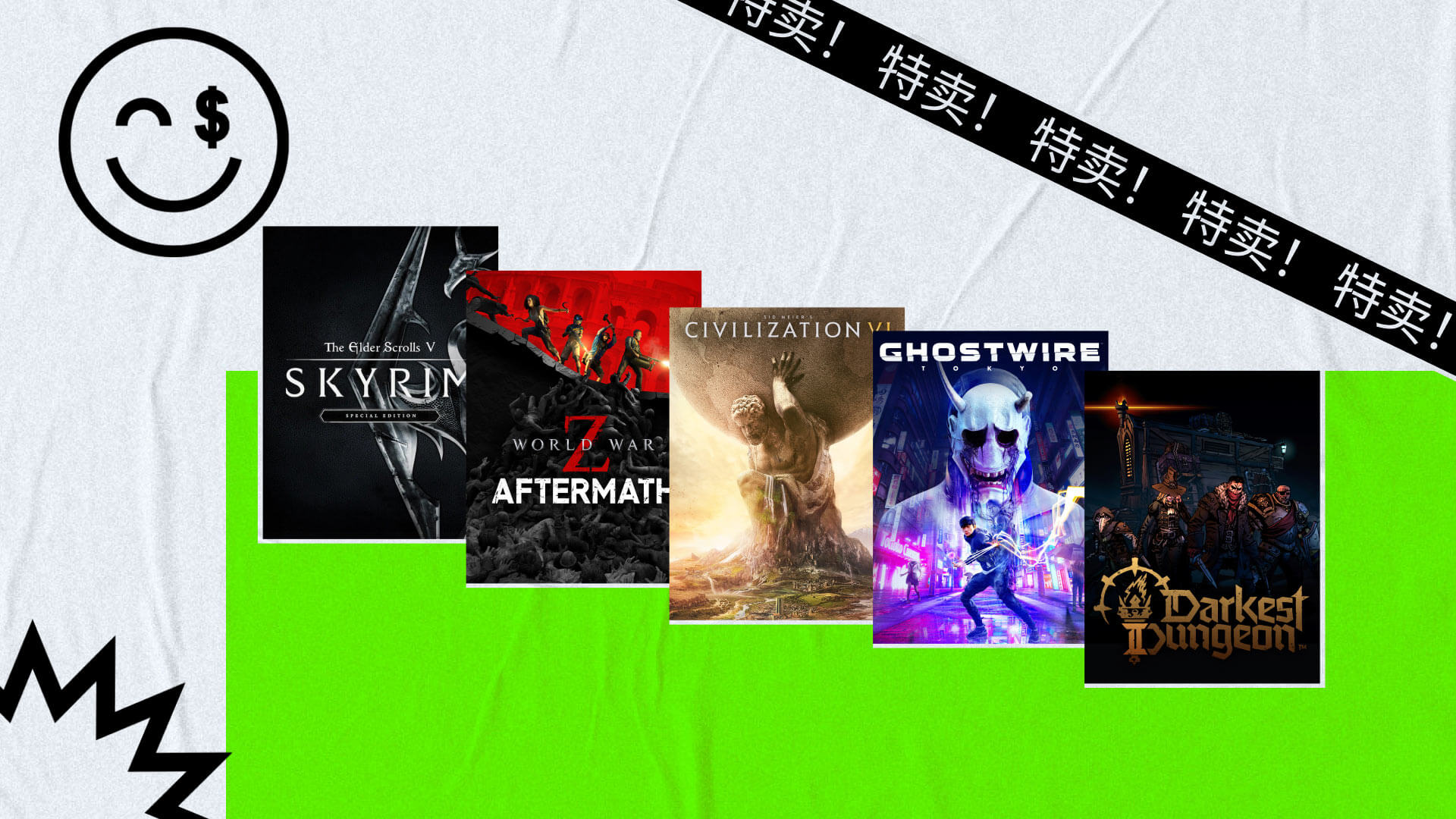 EpicMall开启黑五特卖，上千款游戏最高七五折。