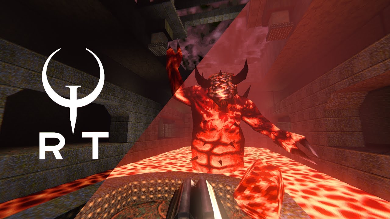 经典游戏《雷神之锤》玩家魔变光追Mod正式上线