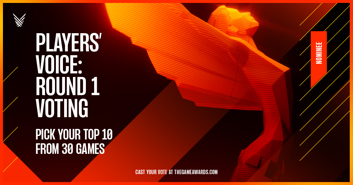 TGA选手之声投票正式开启《艾尔登法环》暂时领先