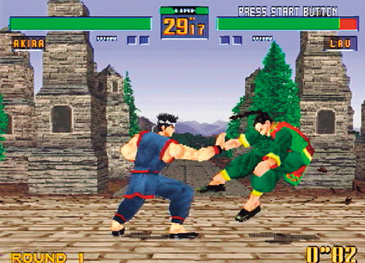 全屏马赛克3D玩法土星版《VR战士2》发布周年