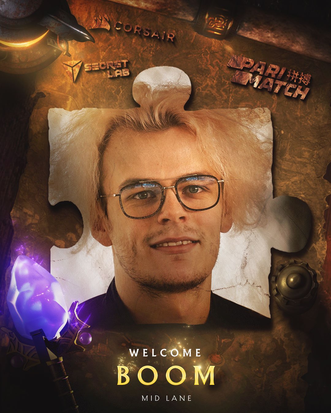 《DOTA2》秘密团队在完成新阵容前加入GG。