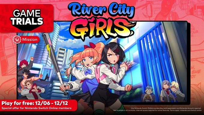 欧美NSO试玩俱乐部的限时免费试玩《热血少女物语》