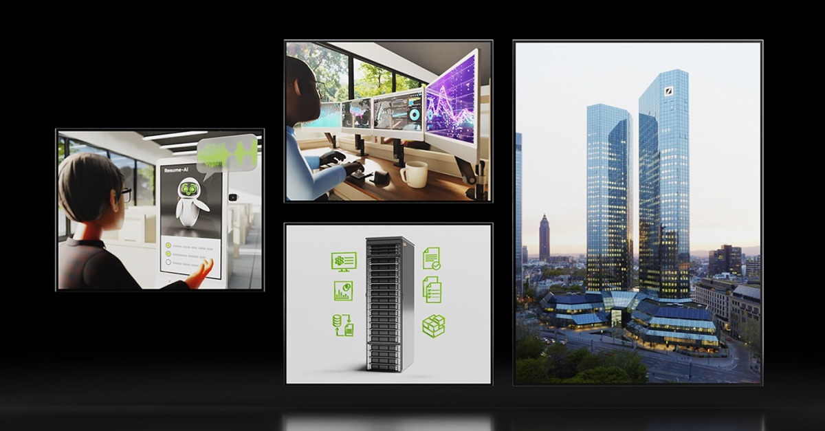 英伟达与德意志银行合作，推出金融服务专用AI。