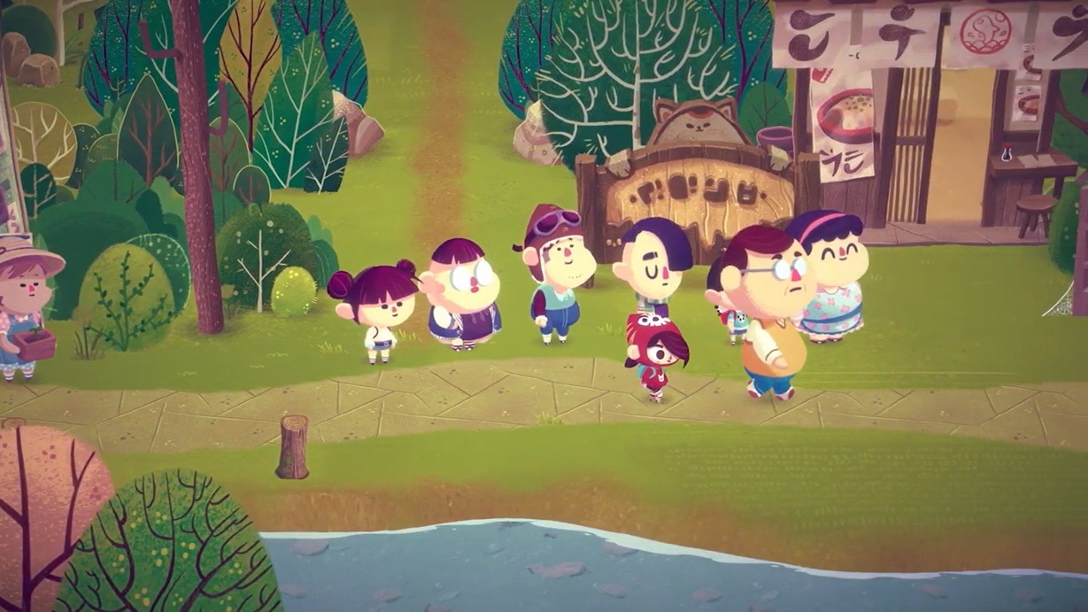 日本休闲冒险游戏《峰子的夜市》延期至2023年