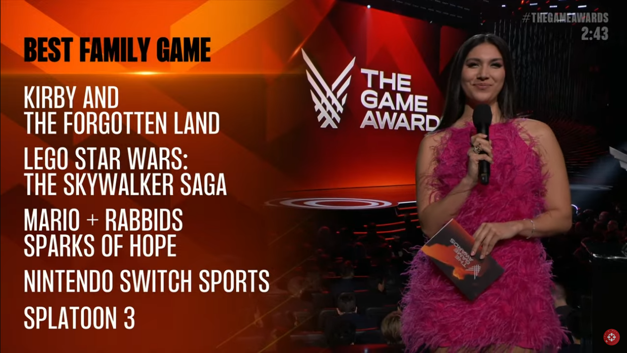 TGA2022:《星之卡比：探索发现》获得最佳家庭游戏奖