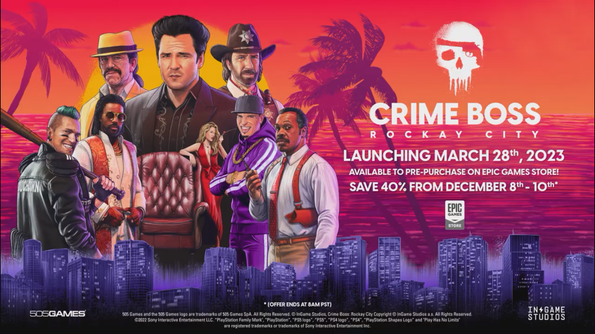 新黑帮故事《法外枭雄：滚石城》真机演示