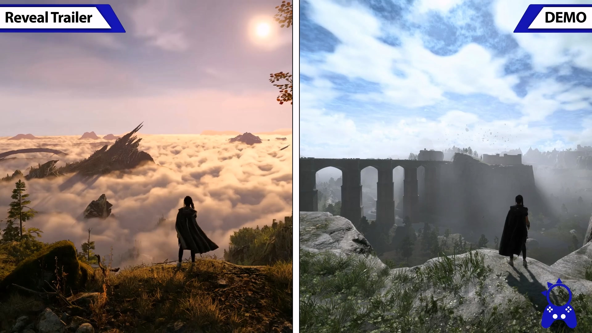 图片大幅缩水《魔咒之地》第一次预览和试玩的对比