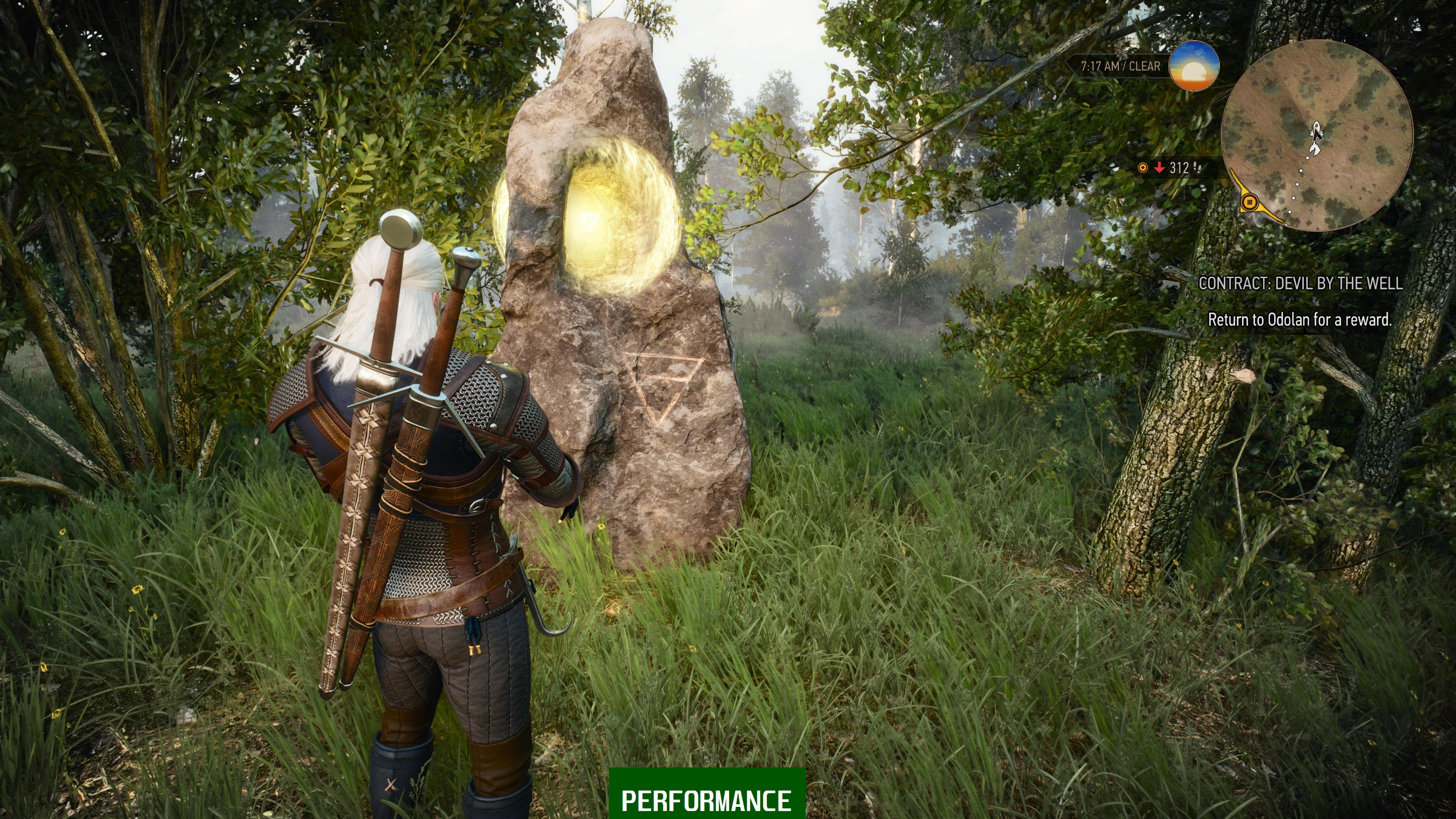 《巫师3》PS5性能模式和光学追逐模式对比