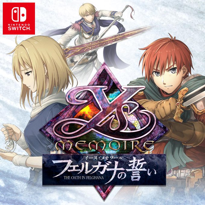 《伊苏 菲尔盖纳之誓约》高清重制版将于2023年春季在NS推出。