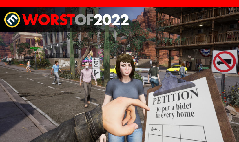 2022年十大最差的游戏登上了FireWireX，巴比伦的云榜。