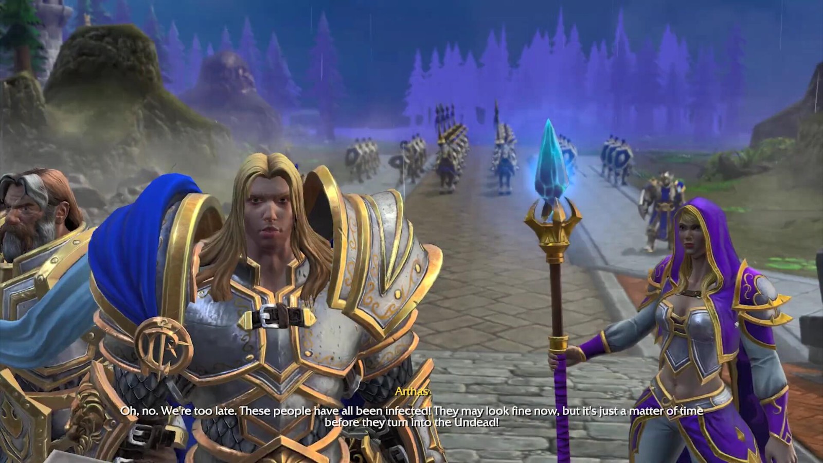 玩家以Mod身份再次运行《魔兽3重制版》实现初始预告片效果