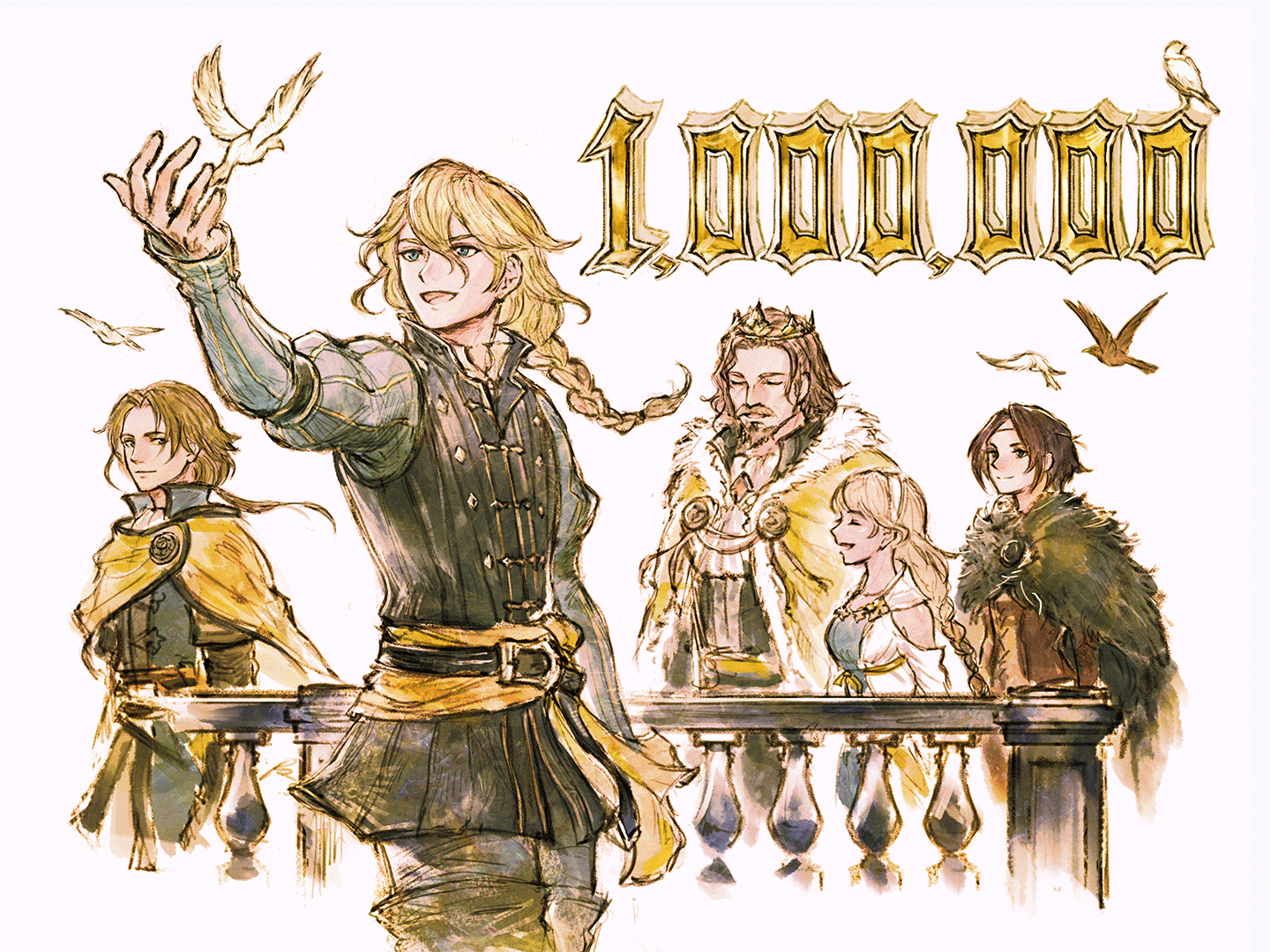 《三角战略》销售超过100万份的正式公开纪念庆典